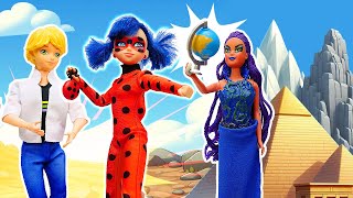 🌎La poupée Chloé jalouse se transforme ! Les poupées Ladybug et Chat Noir sauvent le rêve