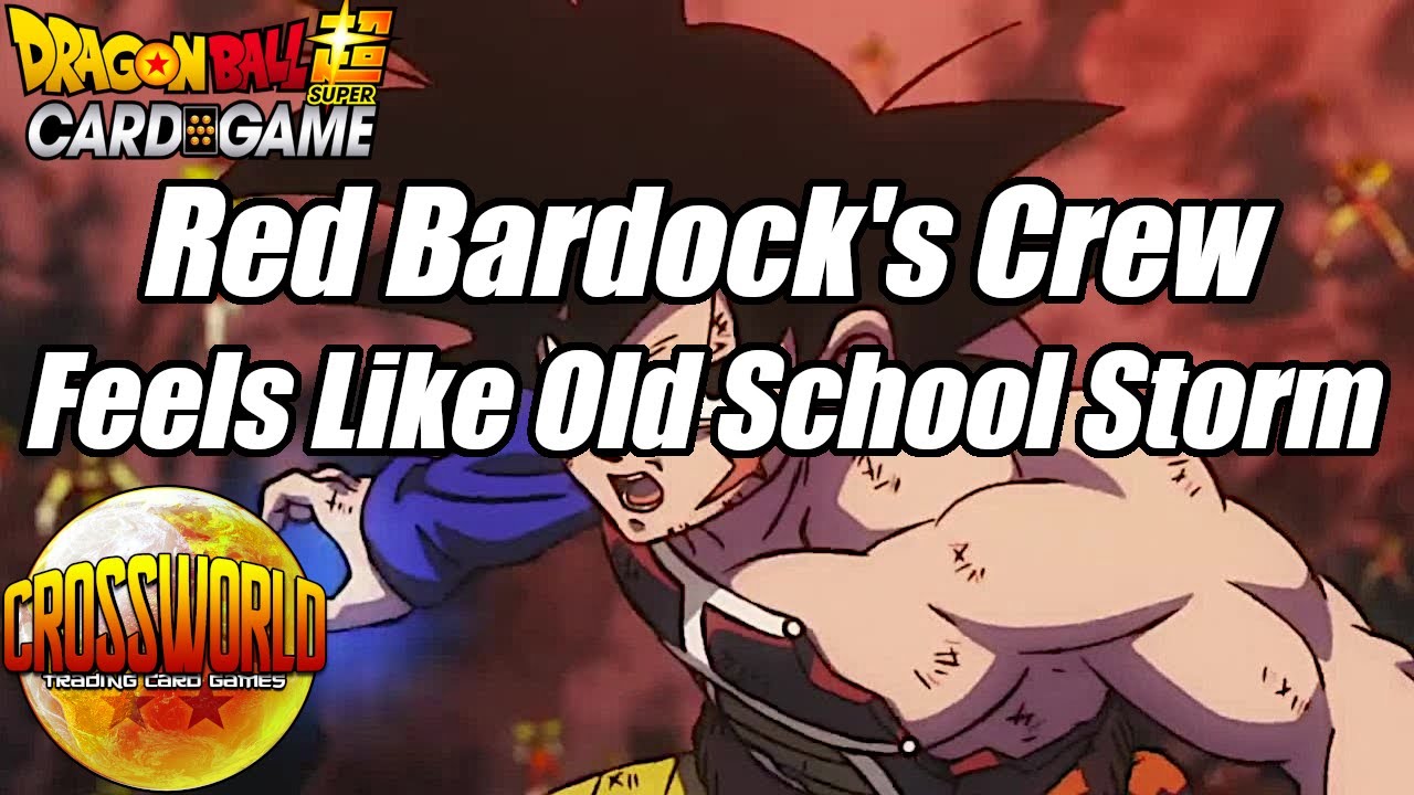 Red Bardock's Crew Feels Like Old School Storm - Dragon Ball Super Card Game
