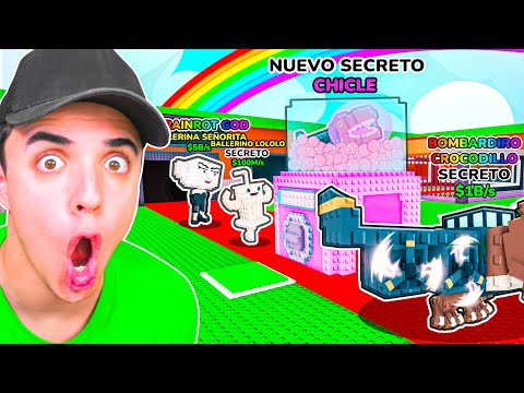 Robé TODOS los NUEVOS BRAINROT de Steal a Brainrot! 😱