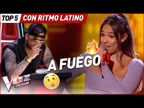 BAILARON al RITMO LATINO con estas canciones en La Voz