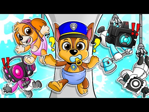 Paw Patrol Brewing Baby Cute Factory! - Very Funny Story - Paw Patrol Ultimate Rescue | Rainbow 3