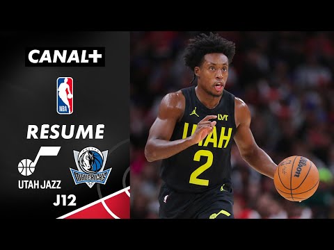 Résumé Jazz / Mavs  - NBA saison régulière 2024-2025 (J12)