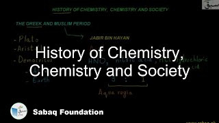 History of Chemistry, Chemistry and Society