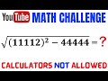 Algebraic Expressions and Identities