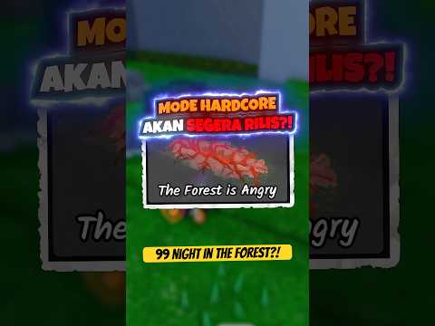 MODE HARDCORE 99 Night in the Forest!🔥 #roblox #99nightintheforest #robloxedit #robloxshorts