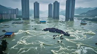 China is Drowning! Over 600,000 Victims in Tears! Historic Flood