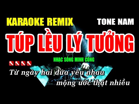 TÚP LỀU LÝ TƯỞNG Karaoke Nhạc Sống Remix Hay Nhất – Dễ Hát Nhất