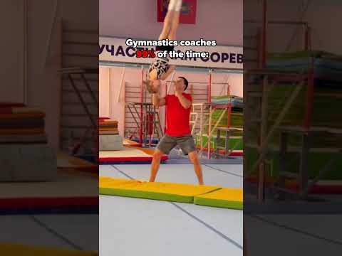 At least he managed to save himself😂 #gymnastics #save #coaching #fail #tumbling