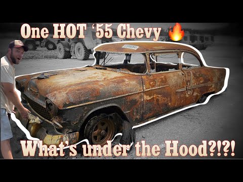 BURNT to a CRISP! Will this Chevy Bel Air ever RUN Again?! You won't believe what's under the Hood!