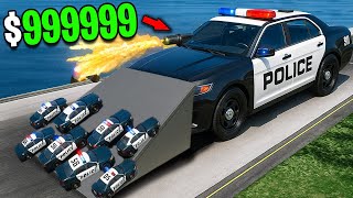 $1 to $1,000,000 Police Ramp Car