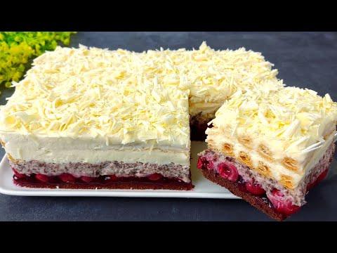Der berühmte Kuchen, der die ganze Welt verrückt macht! Unglaublich leckerer Kuchen.