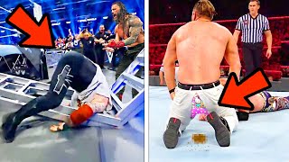 10 Biggest WWE Fails Caught On Live TV in 2025!