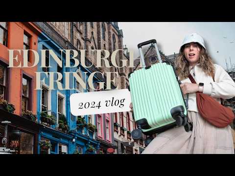 EDINBURGH FRINGE FESTIVAL VLOG 🏴󠁧󠁢󠁳󠁣󠁴󠁿 2 Day Itinerary & Tips