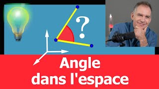 Calculer un angle dans l'espace 🚀 Produit scalaire | Bac 2025 Spécialité Maths - Amérique du nord ♕