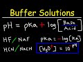 Buffer Solutions and pH Concepts