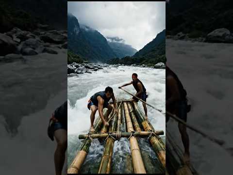 How Vietnam Builds 200-Year Bamboo Homes #facts #shorts