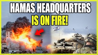 It's All Over! Hamas Stronghold On Fire, Civilians Forced To Flee!