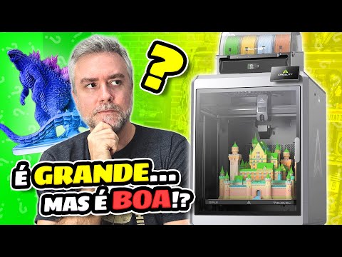 Vale a Pena Investir na Creality K2 Plus? Review Completo!