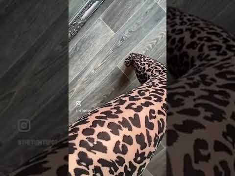 Wolford Leopard Print Tights | Animal Print Tights