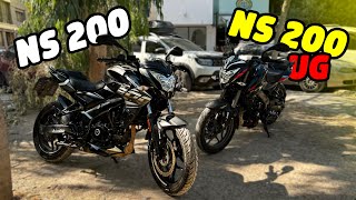 PULSAR NS200 vs NS200 UG - Başlangıç Motoru Mu?