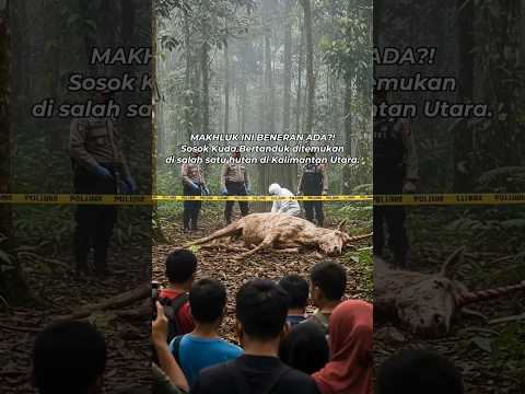 Apakah unicorn benar2 ada? 🤯.ada yang bisa nebak di hutan mana?