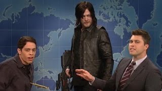 Norman Reedus - Saturday Night Live SNL 2015-04-05