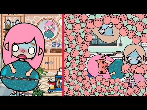 Mom Gave Birth To 100 Babies 😱🥺👶🏻| Toca Life World🌏 | Toca Life Story |  Toca Boca