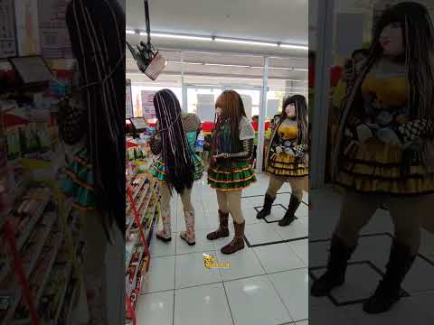 Bety cici dan gendon ngantri bayar di aa kasir Alfamart