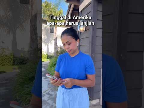 Tinggal di Amerika apa-apa harus janjian