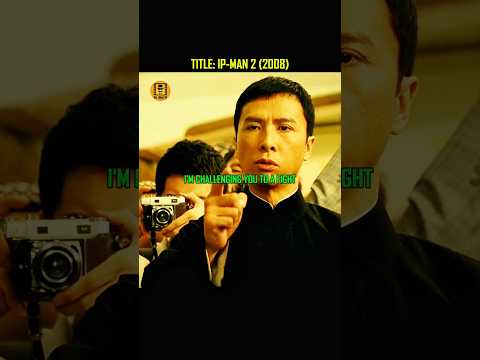 He Challenges a Boxer ๐ฅ who's been mocking them #shorts #movieclips #ipman2