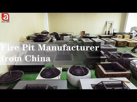 Fire Pits Manufacturing Progress in Factory