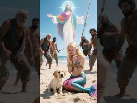 WHAT?! The mermaid's in trouble?! The dog's hurt?! — JESUS SAVED THEM!