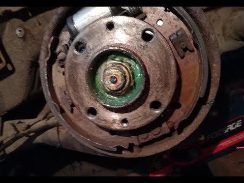 Подшипник задней ступицы смазка Fiat Punto 2000 rear hub bearing grease