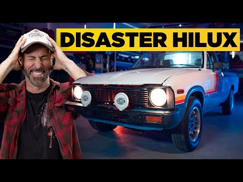 Restoring an Old Car - Hilux Disaster from Marketplace [EP2]