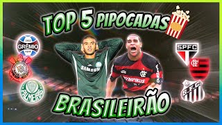 QUAL FOI O BRASILEIRÃO MAIS DISPUTADO DA HISTÓRIA? ou TOP 5 PIPOCADAS DO CAMPEONATO BRASILEIRO