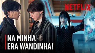 Top 10 momentos que me fazem querer ser a Wandinha | Netflix Brasil