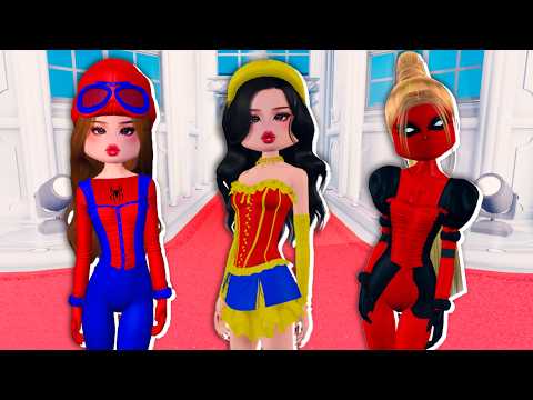 Nos CONVERTIMOS en SUPERHEROÍNAS en Dress to Impress 😎 ROBLOX