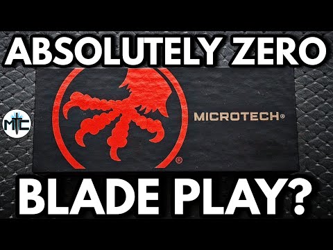 Microtech Claims Their New OTF Has ZERO BLADE PLAY? - Let's Test It!