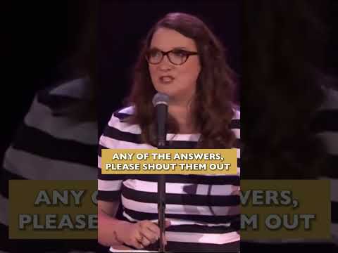 Never has my point been proven more perfectly! #sarahmillican #standup #britishcomedy