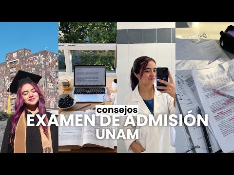 APRUEBA tu EXAMEN DE ADMISIÓN UNAM con estos CONSEJOS 🎓📝