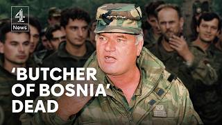 YouTube video thumbnail: ‘Butcher of Bosnia’ Ratko Mladić Dead