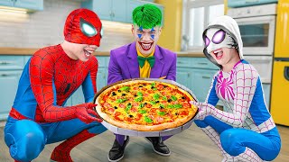 Spider-Man Gets Invited To Pizza 🍕! What Is The Joker Up To? | Live Story