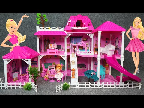 11 Minutes Satisfying with Unboxing Princess House Playset, Swing Toy Collection ASMR | Review Toys