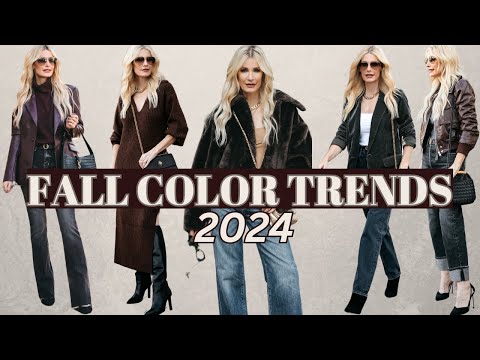 Stay Stylish In 2024: Top Fall Color Trends For Women Over 40!