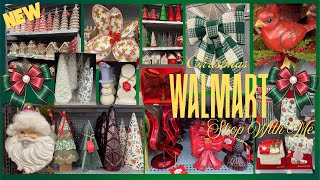 🎄🎅🏻WALMART CHRISTMAS DECOR 2025 SHOP WITH ME 🎅🏻🎄 NEW HOLIDAY FINDS ORNAMENTS BOWS TREE CRAFTS WREATH
