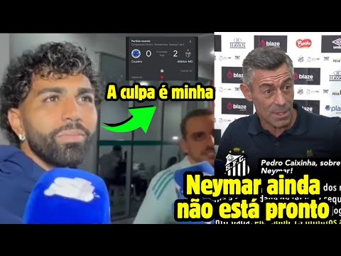 Gabigol desabafa após derrota do cruzeiro caixinha solta a real sobre neymar e mais ..