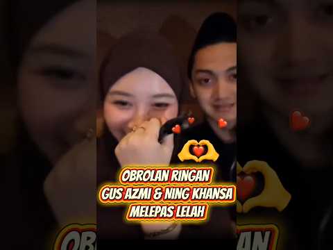 Kegiatan Gus Azmi dan Ning Khansa Dirumah #shorts