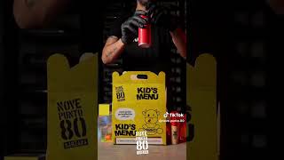 Kid's Menu #novepunto80 #food #burger #restaurant #kid'smenu #burgerlovers #sashibeef #foodie #pizza