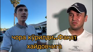 Хайдовчини А..сини чиқармоқчи бўлган ГАИ дан хайдовчи узр сўради