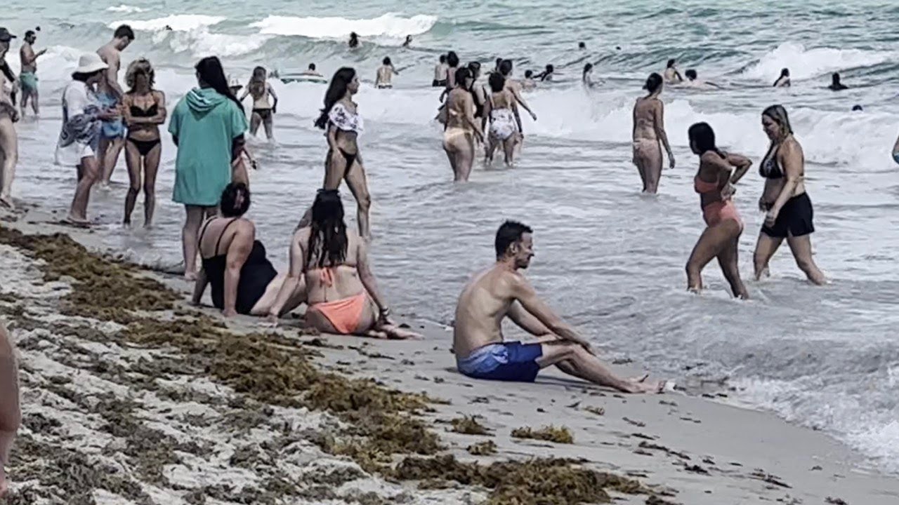🇺🇸 Fun day at Miami beach walk | beach walk 4k